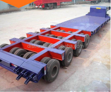 Dongfeng 3 Axle 40ft Container Low Flatbed Semi Trailer