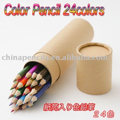 7inch good quality color wooden pencil for kids