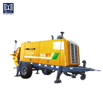 Diesel vs Electric: Trailer-Mounted Concrete Pump HBT60