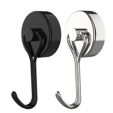 Wholesale Customized Neodymium Magnetic Silver Hooks - Strong Magnets for Storage and Hangers