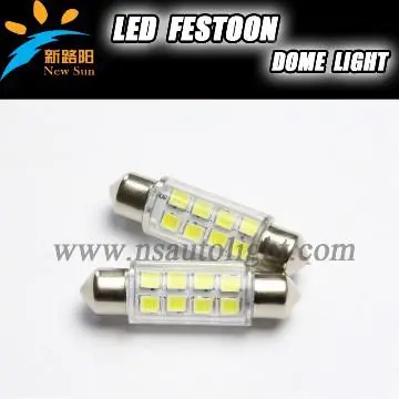 39mm 8SMD 2835 LED Auto Light License Plate Light LED Festoon light