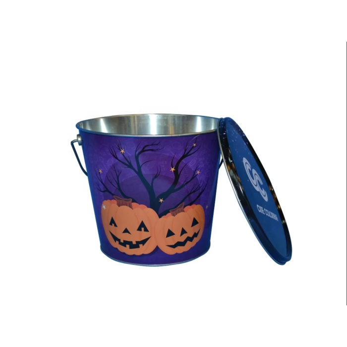 DADI Customized Movie Popcorn Buckets with Handle lid