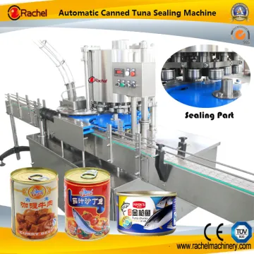 Automatic Canned Tomato Sauce Meat Sealing Machine