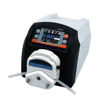 Flow controlling smooth transfer linear peristaltic pump