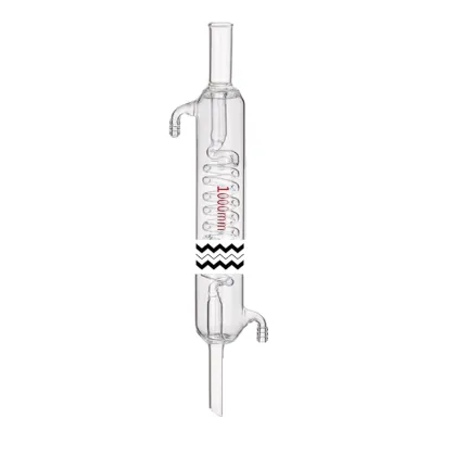 Wholesale Allihn Condenser with Standard Ground Fitting and 500mm Serpentine Tube