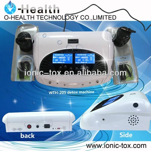 Dual body cleanse detox machine WTH-205 for detoxification Improve the sleep effectively.