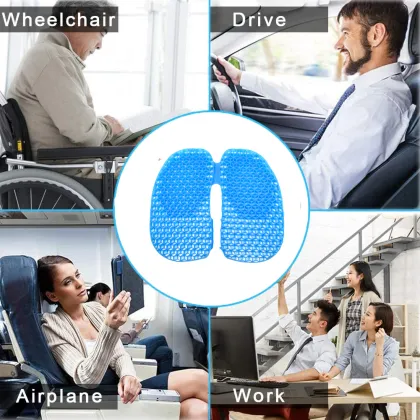 Cooling Gel Seat Cushion: Enhancing Comfort in Cars, Offices, and Beyond