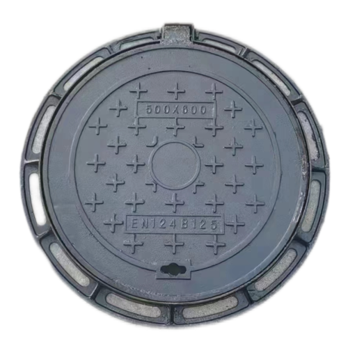 Spheroidal graphite cast iron square round manhole cover