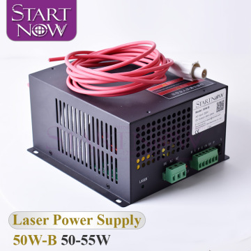 50W CO2 Laser Generator for Engraving and Cutting Machines with High Voltage Power Supply