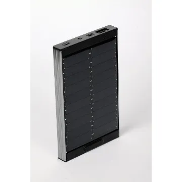 high quality solar mobile charger 4000mah for blackberry