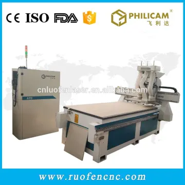 Philicam wood door making cnc router drilling machine
