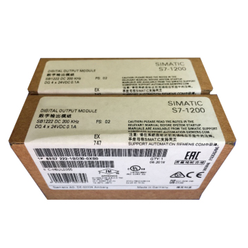 Stock Available: New Original 6ES7222-1BD30-0XB0 SIMATIC S7-1200 Digital Output Module