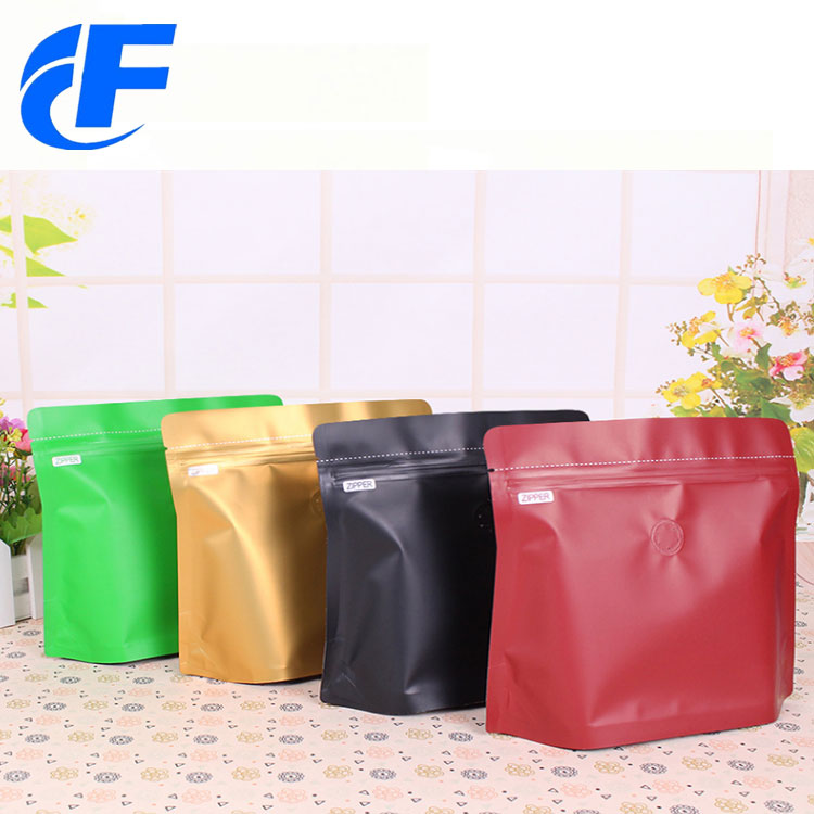 New design coffee stand up bag with zipper