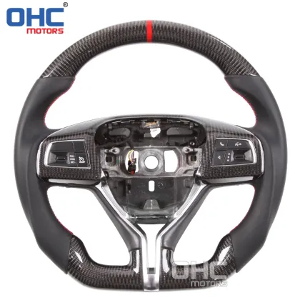 Custom Carbon Fiber Steering Wheel for Maserati Quattroporte, Levante, Ghibli, and GT Convertible