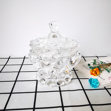 Wholesale Modern Dry-Food Glass Jars - Crystal Glassware, Embossed Candy Pots & Jewelry Boxes