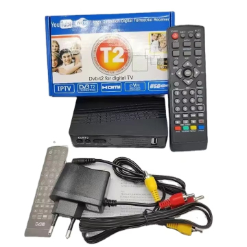 HD TV Tuner DVB T2 USB 2.0 TV Box with HDMI 1080P DVB-T2 Tuner Receiver & Satellite Decoder