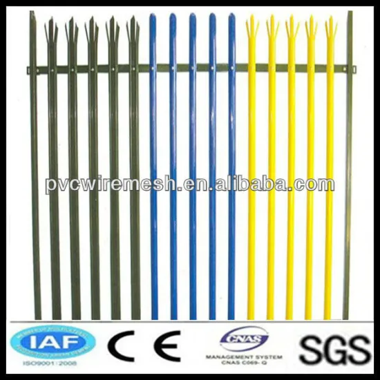 china welded mesh fence Palisade Fence (ISO 9001)