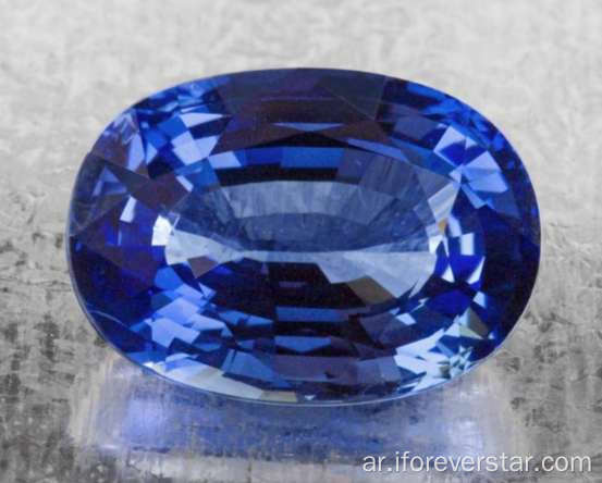 سيري لانكا الأزرق الطبيعي الياقوت جوهرة المجوهرات حجر