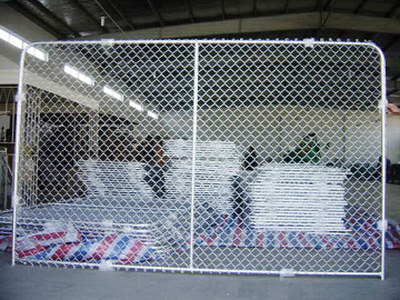 construction CHAIN LINK TEMPORARY PANELS,portable chain link fencing panels