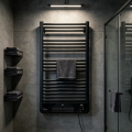 Toallero eléctrico de aluminio con ventilador calefactor