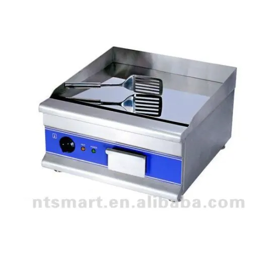 Electric Griddle for hotel kitchen equipment