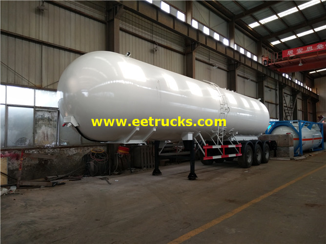 LPG Gas Delivery Tanker Trailers