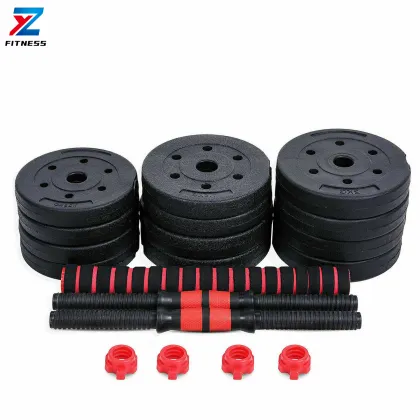 Buy ZY Fitness Gym Cement Dumbbells Online - Adjustable Dumbbells