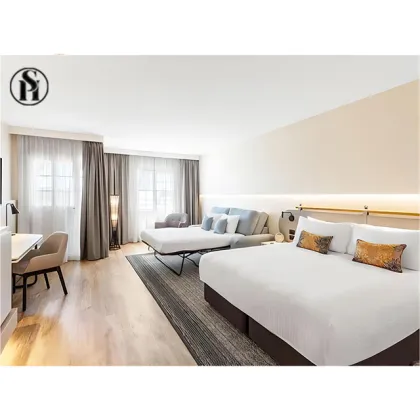 Modern Light Luxury Crown Plaza Hotel Furniture with European Style