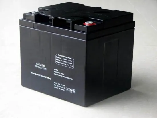 12v 40ah High Temperature Battery Rechargeable Sealed Lead Acid Battery For Solar Lighting Equipment