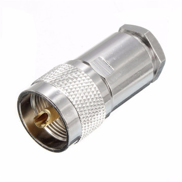 ตัวเชื่อมต่อตัวหนีบชาย UHF สำหรับสาย RG8 คุณภาพสูง