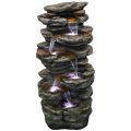 6 Tiers Rocks Outdoor Water Fountain