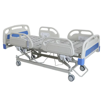 Cheap Omnidirectional Guardrail Electric Hospital Bed