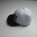 Bordado 3D y raya impresión Hip Hop gorra