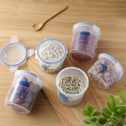 Durable Transparent Storage Tank with Locking Lid