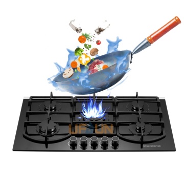 Square Shape Sabaf Burners Automatic Ignition apartments house commercial Gas Stove