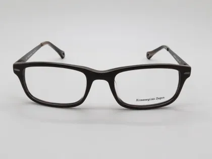 Black+red+grey Eyeglasses Ermenegildo Zegna Branded Optical Frames Vz3579m Col.gr4