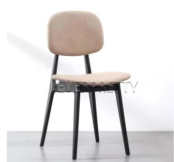 Wholesale Plastic Leg Dining Room Chairs with PU Cushions