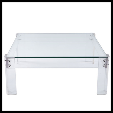 square acrylic table,clear acrylic table,acrylic coffee table