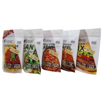 Eko -przyjazny PLA PLA Custom Printing Beef Jerky Bag