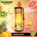 Fluum Bar 일회용 vape 펜 6000 퍼프 전자 담배