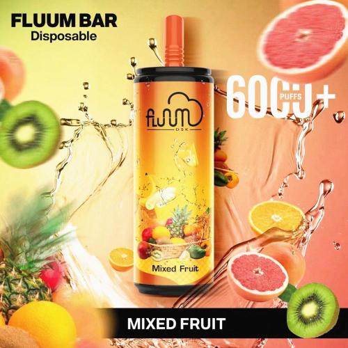 Fluum Bar 일회용 vape 펜 6000 퍼프 전자 담배