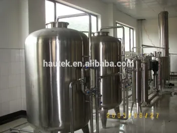 Mineral water plant