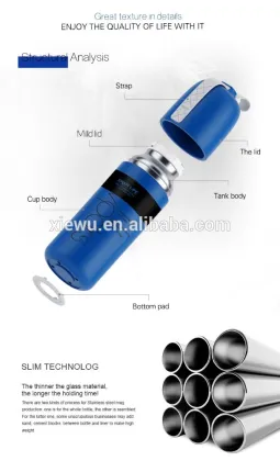 Food grade vacuum flask bottle Insulated flasks and thermos drinking water bottle