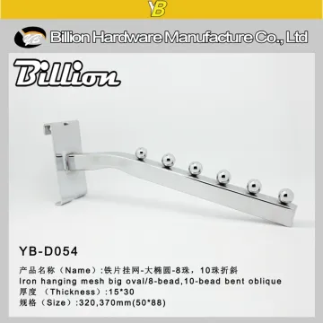 clothes store pipe hanging hook gridwall hook iron net hook