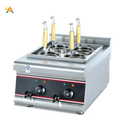 Commercial Noodle Cooker: Gas/Electric Pasta Boiler Cooking Machine
