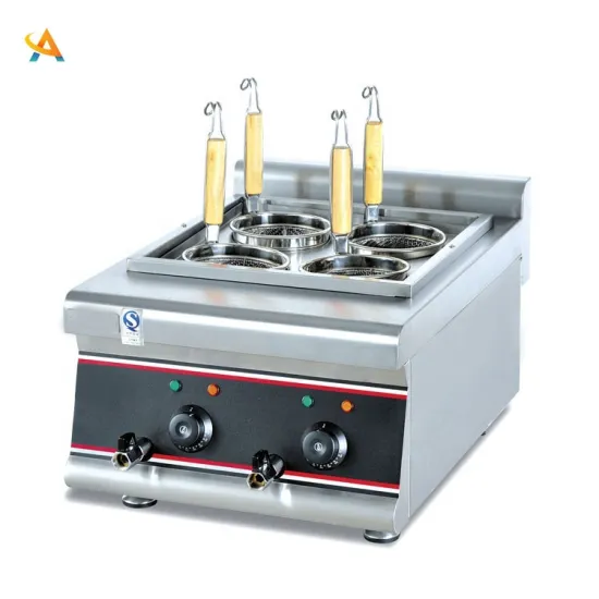 Commercial Noodle Cooker: Gas/Electric Pasta Boiler Cooking Machine