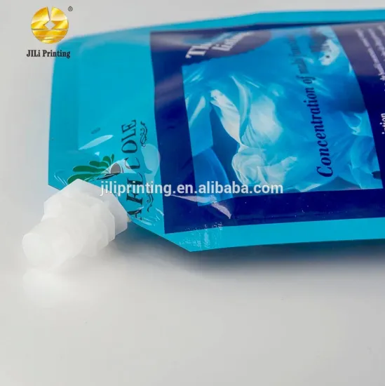 Custom design wholesale aluminium standing wholesale squeeze pouch