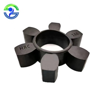 Olie-resistente HRC-koppeling kussen schokkussen pruimenbloesem ring elastomeer zeshoekige elastische ring