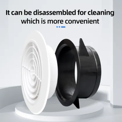 ABS Circular Fresh Air Ventilation Outlet for Central Air Conditioning