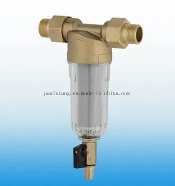 Brass Strainer Filter Valve Transperent Type with Sst Mesh Filter Water Pre Filter/Pre-Filter for Water Treatment